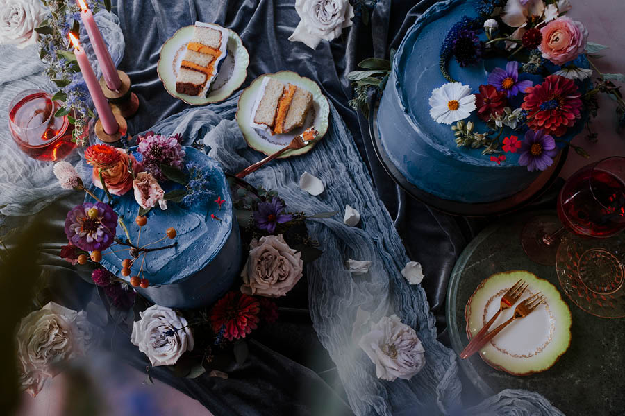 floral wedding cakes