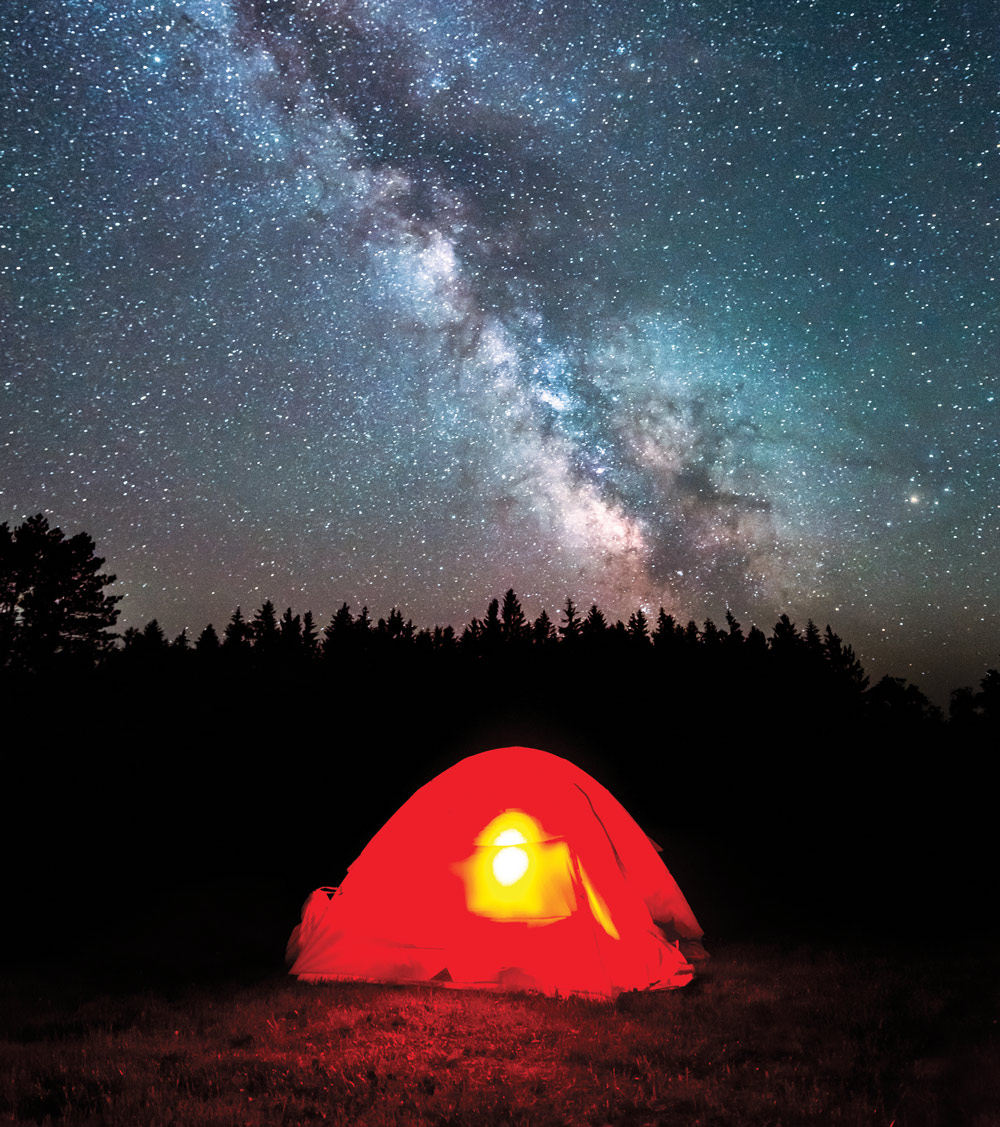 Camping at Cherry Springs State Park