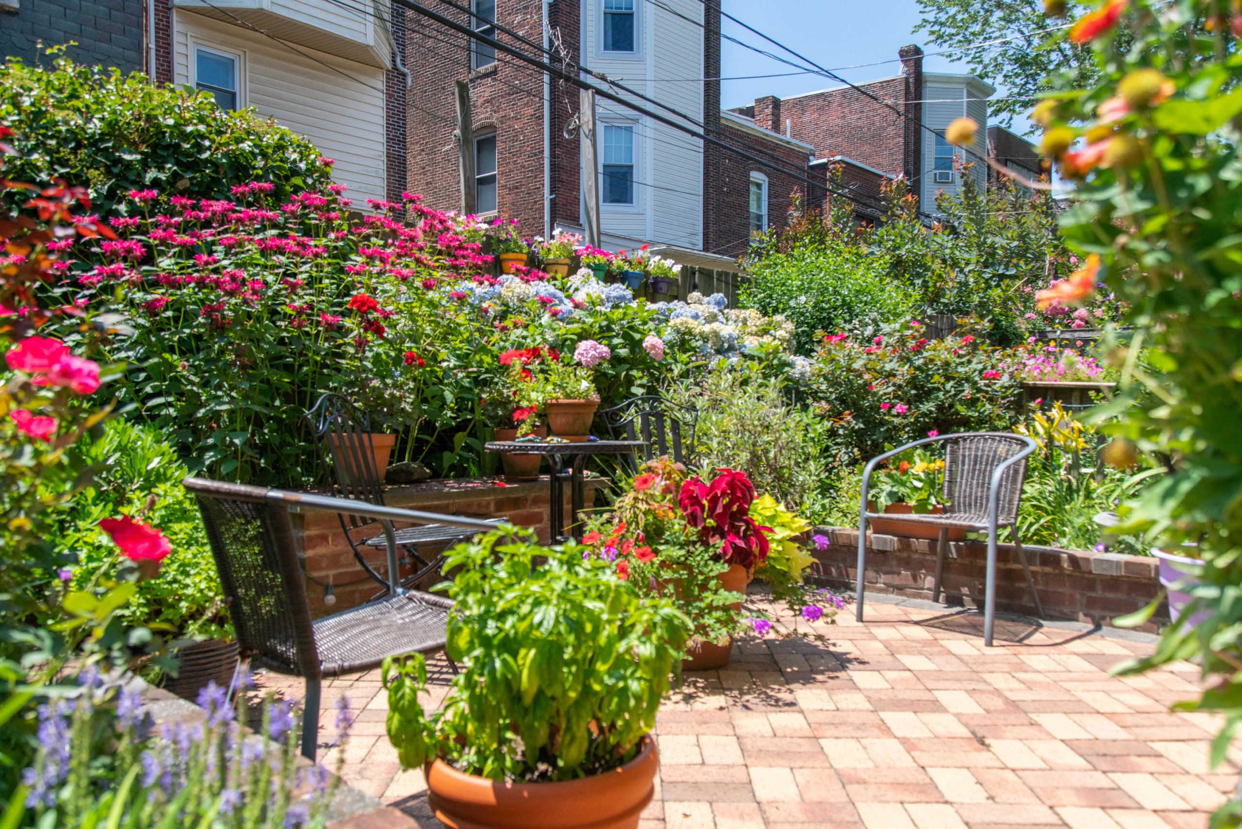 rear patio