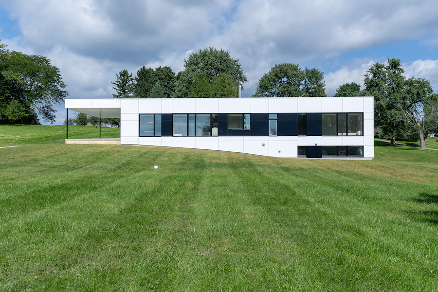 house for sale nazareth passive house exterior front