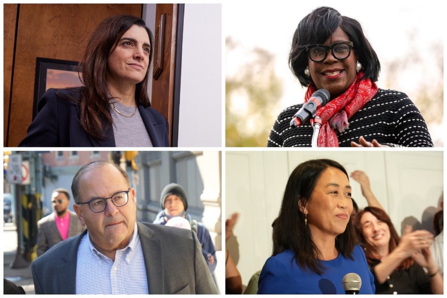 the candidates who could still get my undecided vote for Philadelphia mayor include Rebecca Rhynhart, Cherelle Parker, Helen Gym and Allan Domb