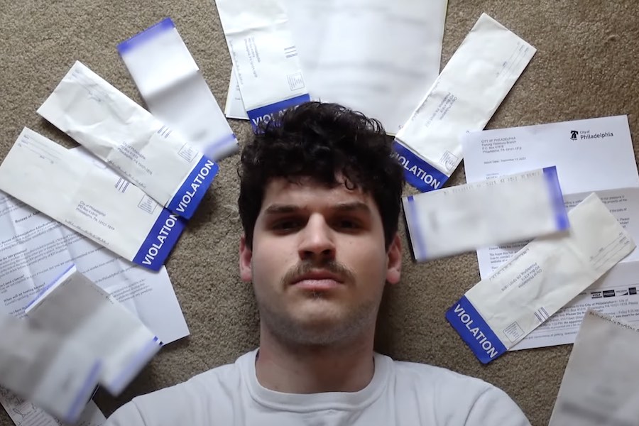 philadelphia comedian Chris Aileo, who hates the Philadelphia Parking Authority, aka the PPA