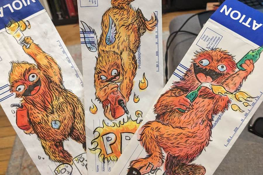 Philly Artist Sells Anti-PPA Gritty Paintings to Pay Parking Tickets