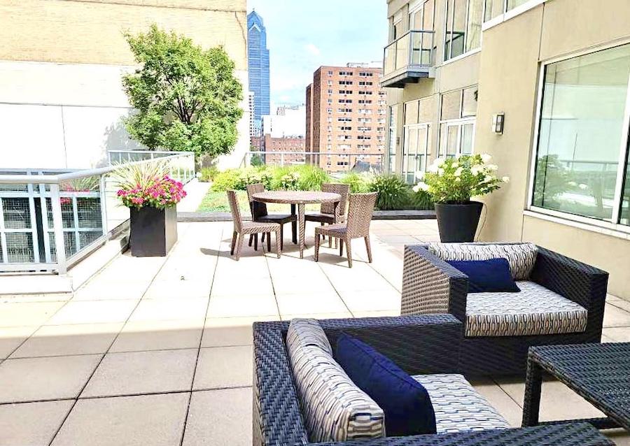 community patio