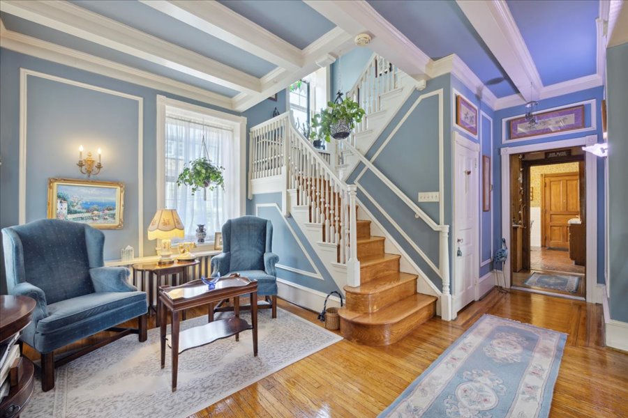 house for sale east oak lane spanish colonial revival foyer