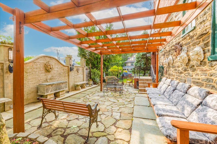 house for sale east oak lane spanish colonial revival side patio
