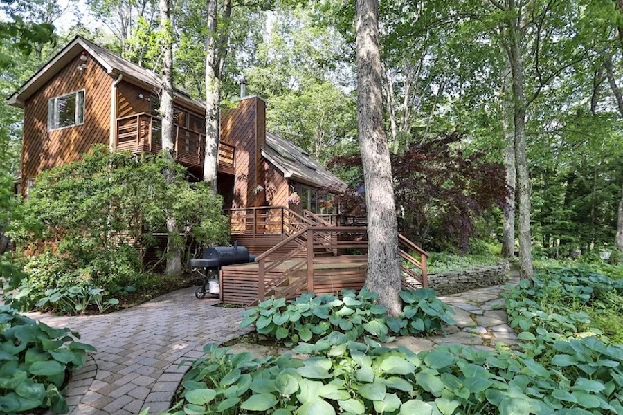 house for sale milford lakeside contemporary lakeside yard and rear exterior