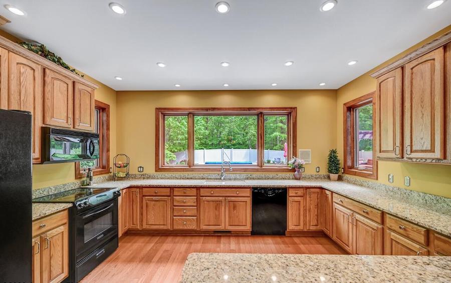 house for sale mount bethel norman manor kitchen