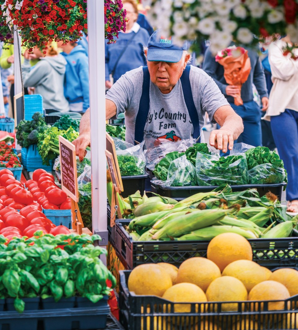 things to do down the shore farmers market stone harbor