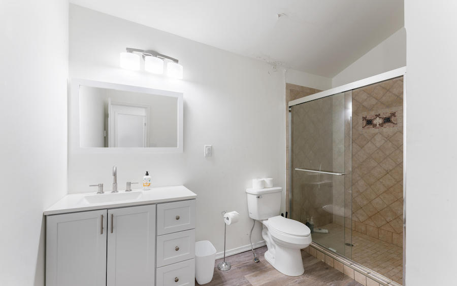 main floor bathroom