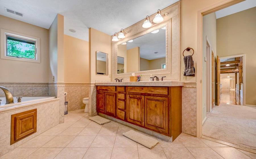 primary bathroom