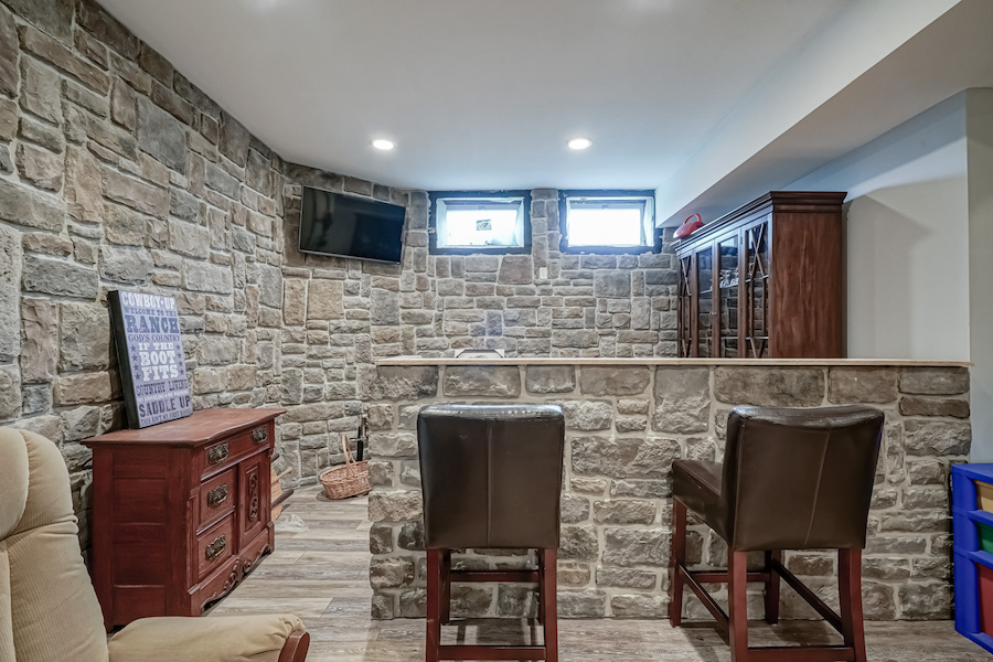 basement bar