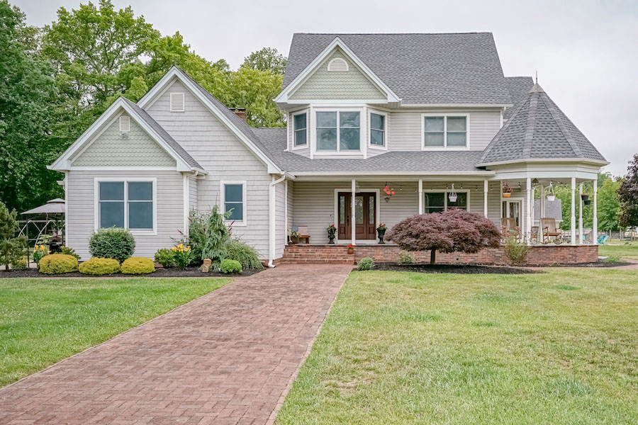 house for sale upper pittsgrove victorian farm exterior front