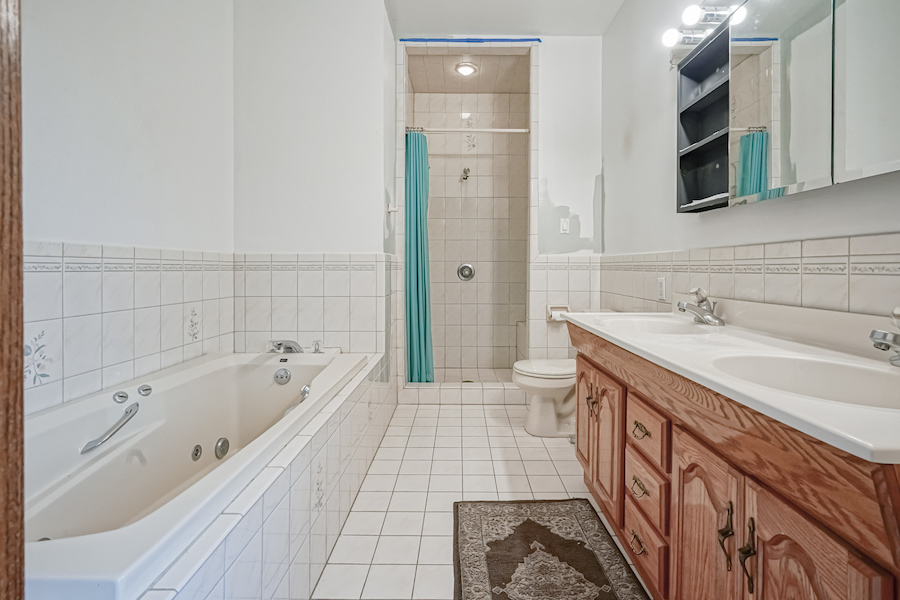 primary bathroom