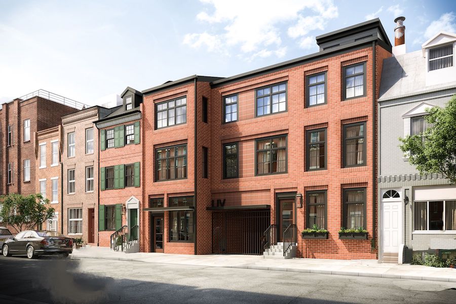 condo for sale queen village new construction exterior front