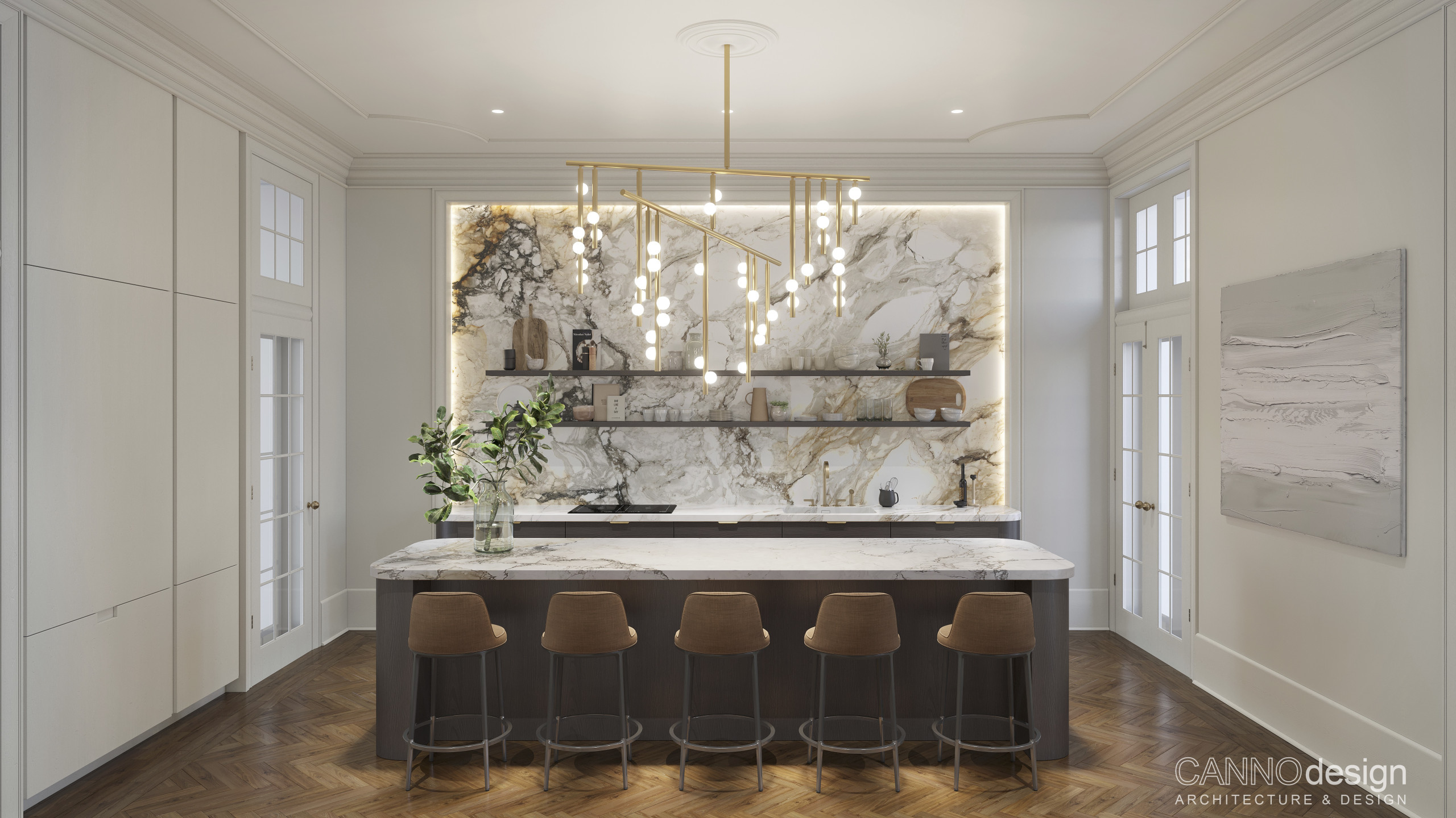 updated kitchen