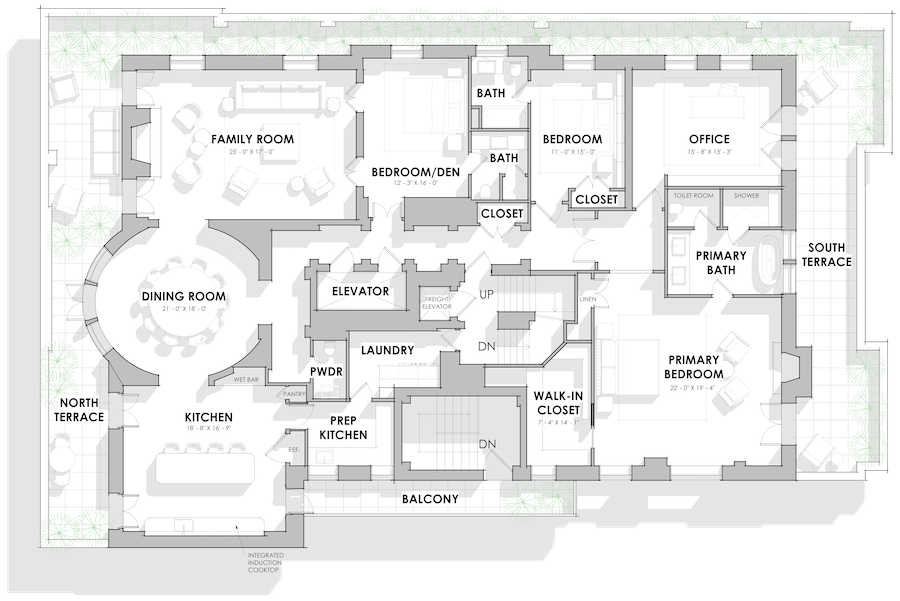 updated floor plan