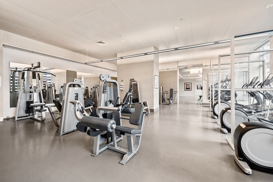 fitness center