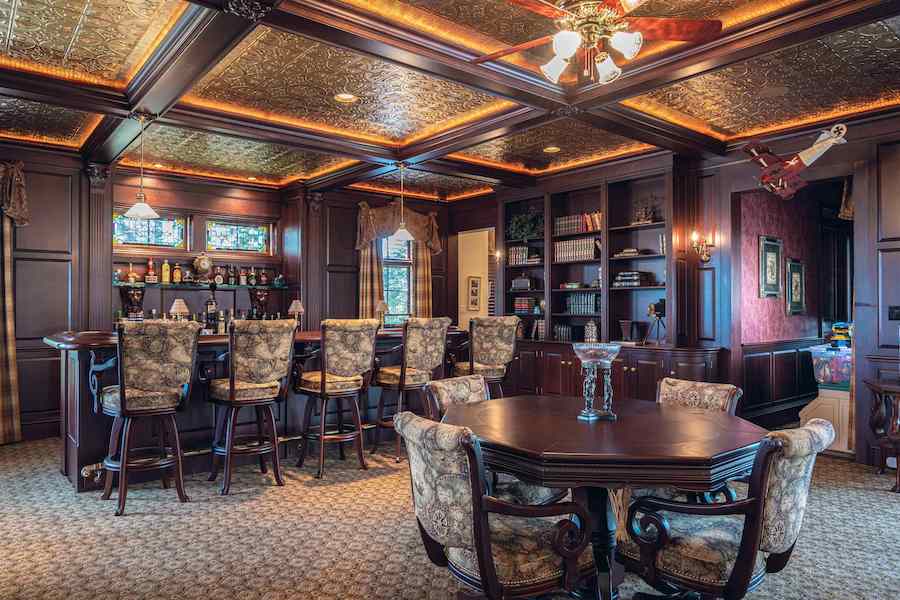 house for sale cape may colonial revival library and lounge