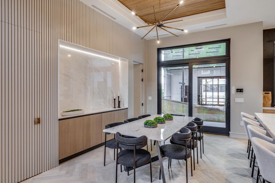 house for sale fitler square luxury townhouse dining room