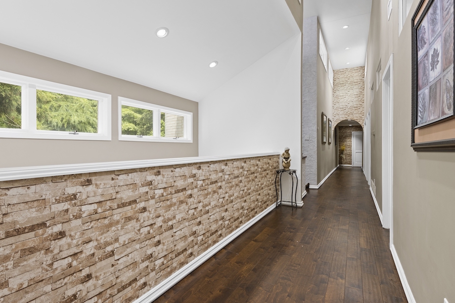 second-floor hallway