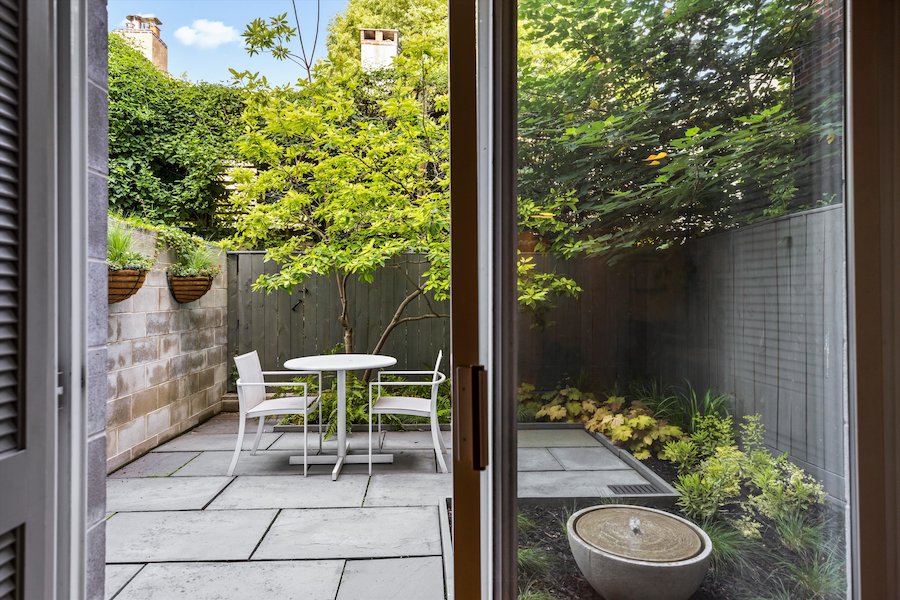 house for sale wash west architect's house rear patio