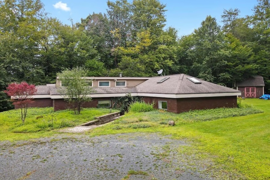 house for sale honesdale contemporry rancher exterior front