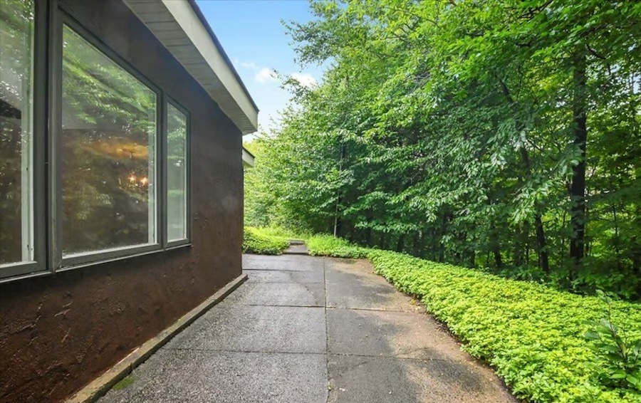 rear patio