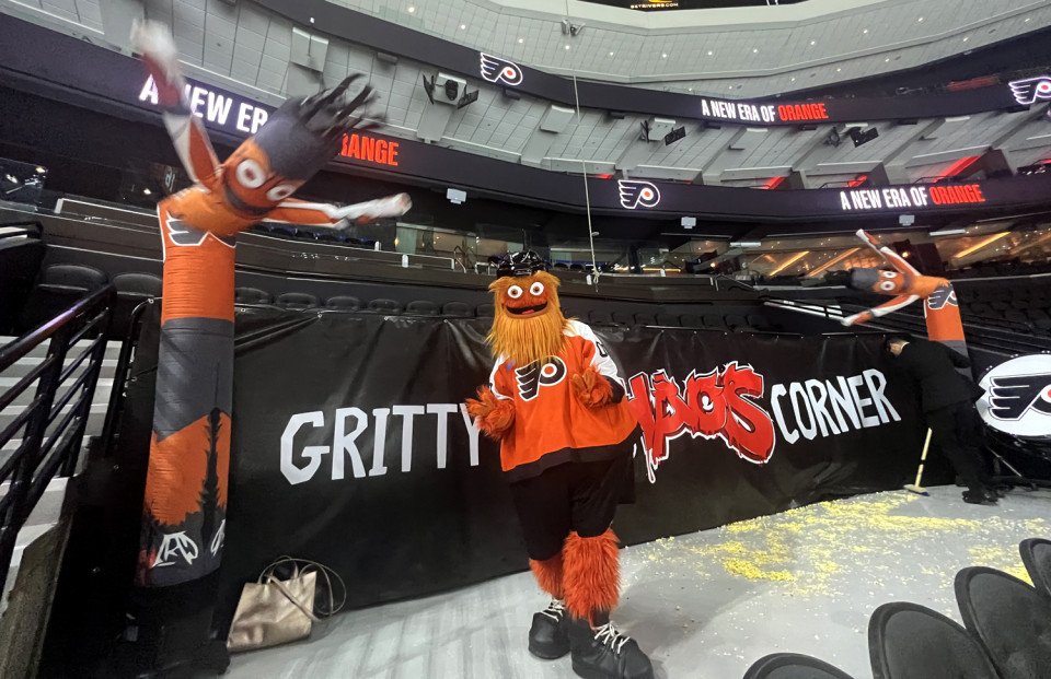 Gritty's Chaos Corner wells fargo center flyers