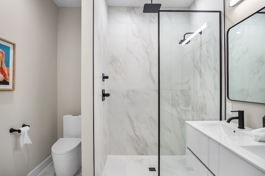 primary bathroom