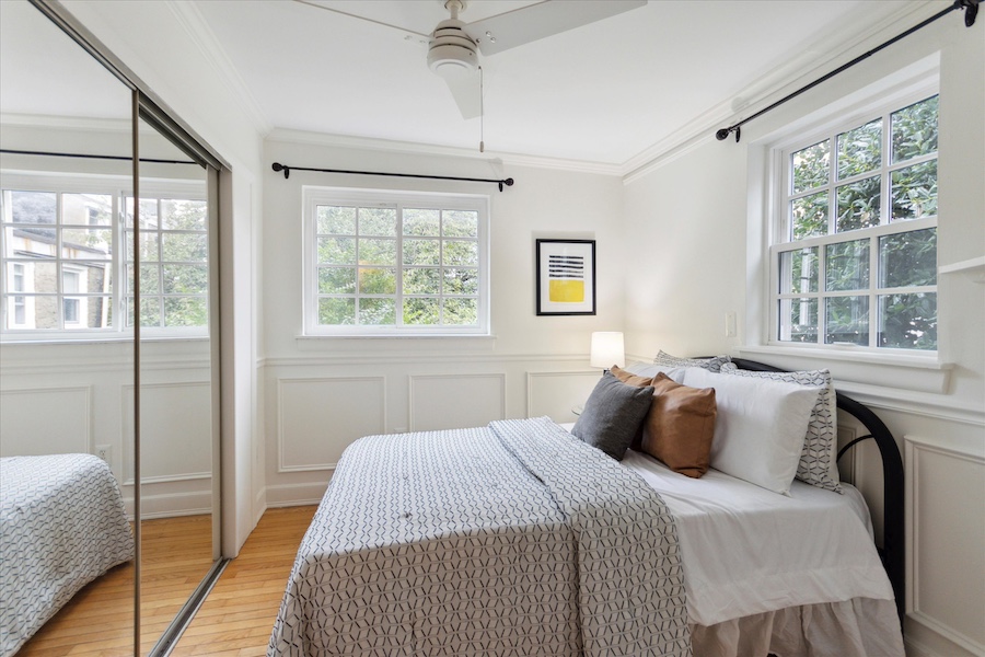 second-floor bedroom