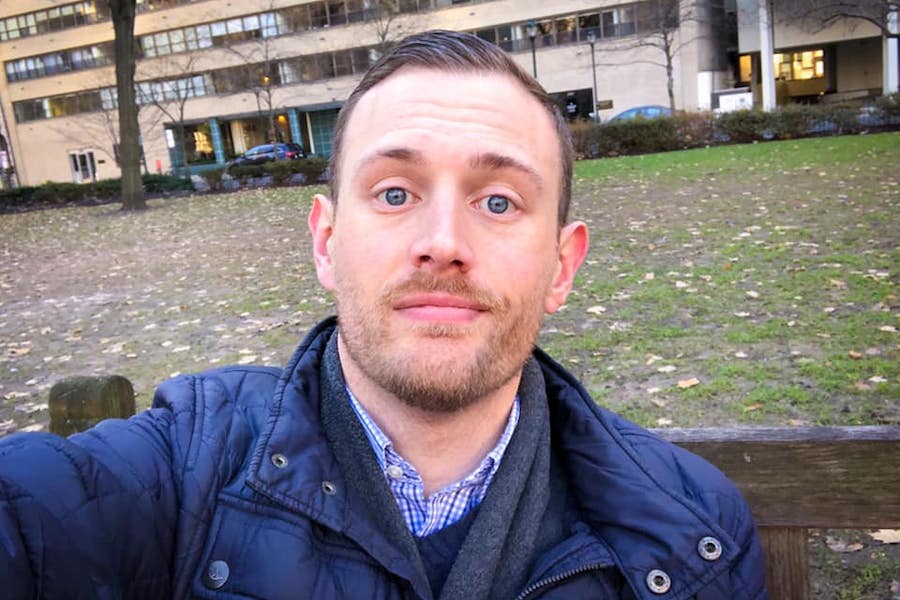 Philadelphia journalist and activist Josh Kruger, who was in an intimate relationship with his alleged killer, Robert Davis, according to court documents