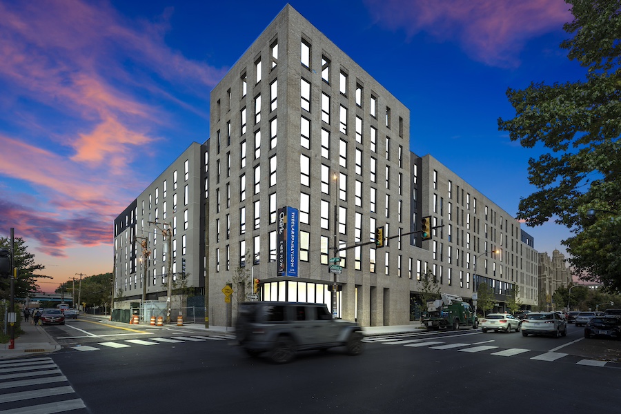 the clark apartment profile building exterior