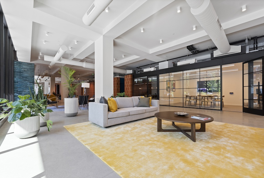 the clark apartment profile lobby conference and meeting rooms