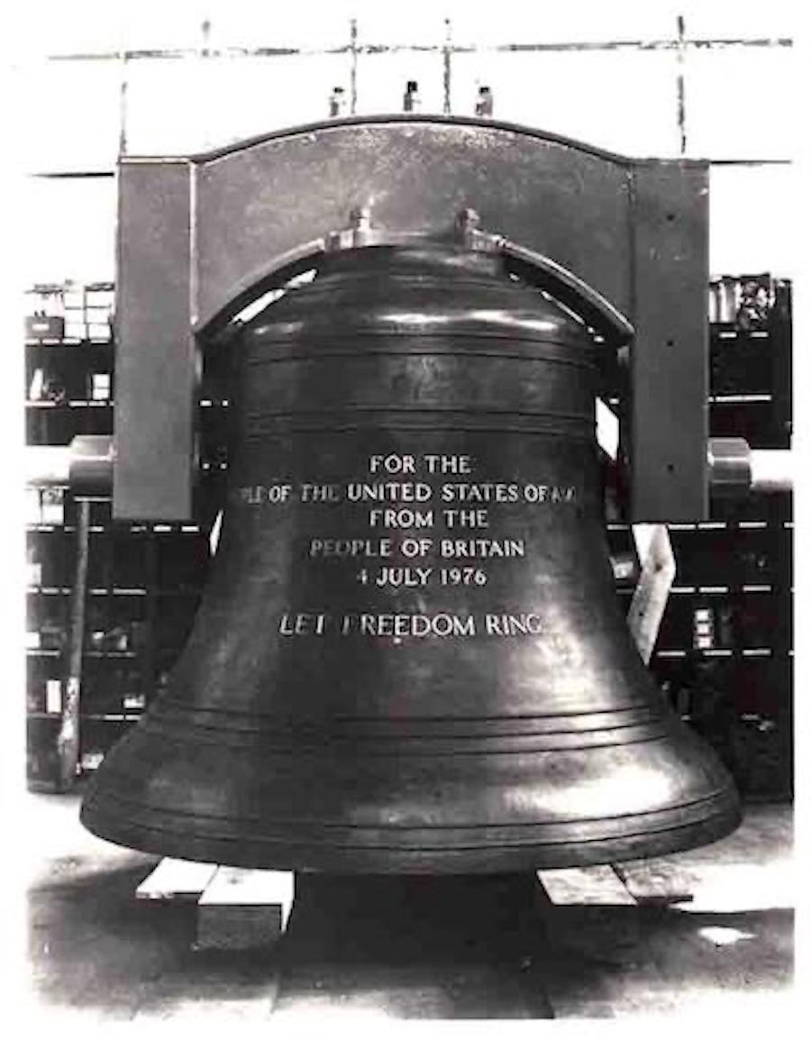 Centennial Bell photo courtesy National Park Service