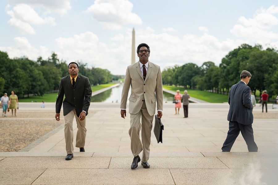 Colman Domingo as Bayard Rustin in the new Netflix movie Rustin