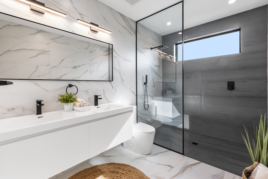 primary bathroom