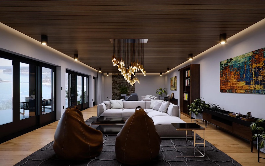 family room