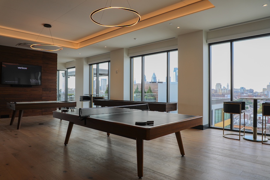 the carson apartment profile game room