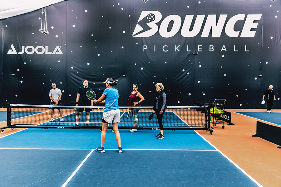 Indoor Pickleball court design