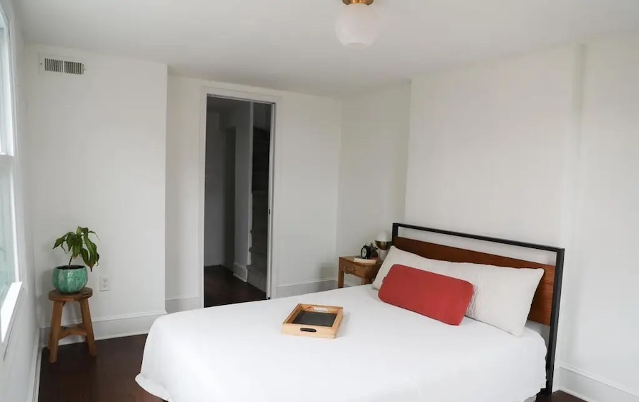 second-floor bedroom