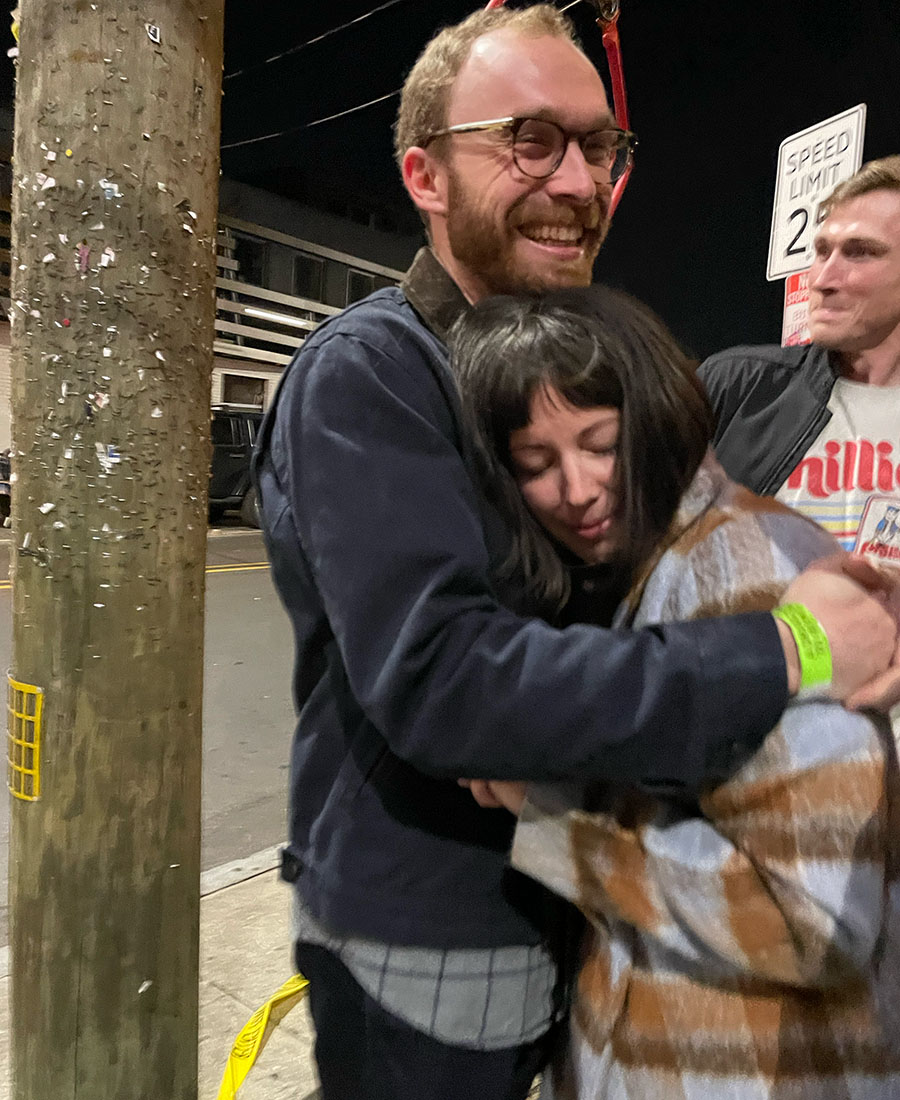 hug