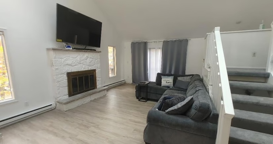 house for sale east stroudsburg renovated contemporary living room