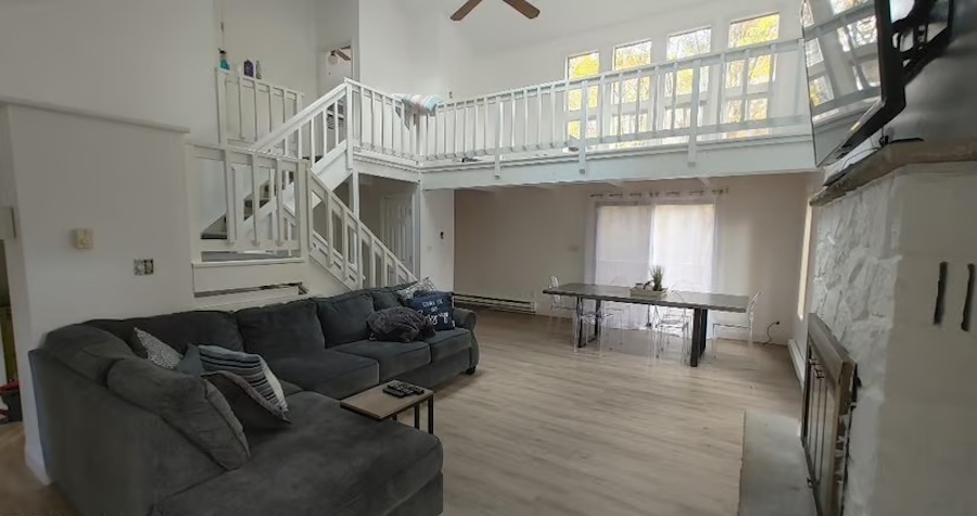 house for sale east stroudsburg renovated contemporary main living area