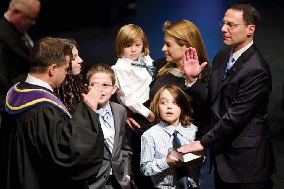 Josh Shapiro and family