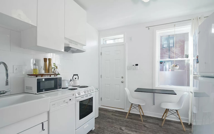 house for sale rittenhouse square modern trinity kitchen and dining area