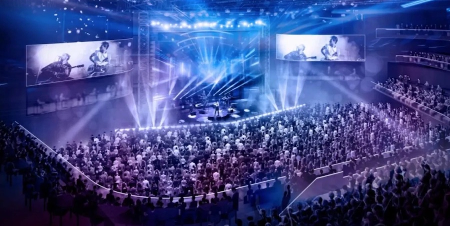 proposed music venue at the South Philadelphia sports complex
