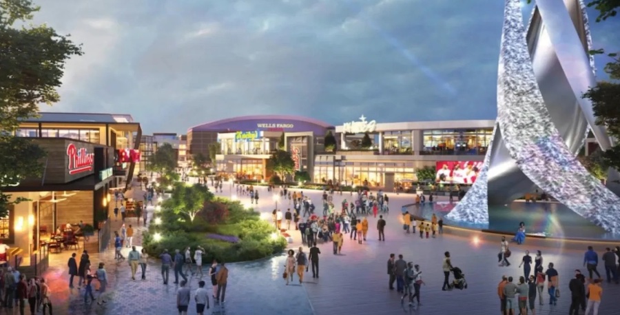 shopping plaza at xfinity south philadelphia