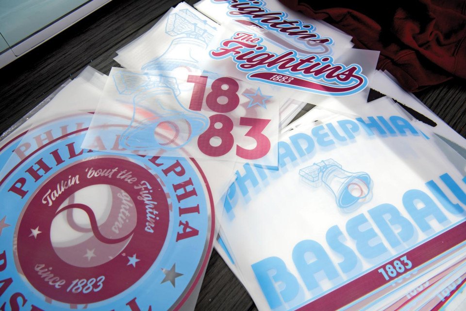 Blessed in Distress philly sports clothes phillies