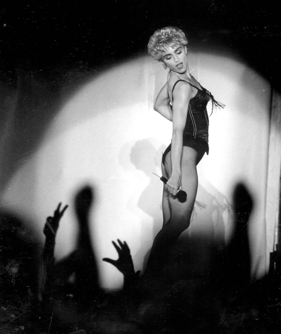 Madonna on her 1987 tour, which came to Veterans Stadium 